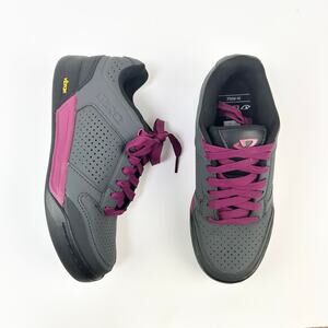 Giro MTB Shoe Riddance W EU 38 Women's 6.5 Gray Purple Berry Cycling Flat Pedal
